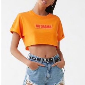 Forever 21 No Drama Crop Top